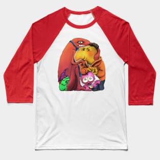 Smiling Friends Baseball T-Shirt